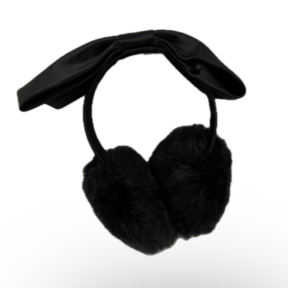Kate Spade NY Girls ( Kids) Faux Fur Bow  Earmuffs Boxed Gift New